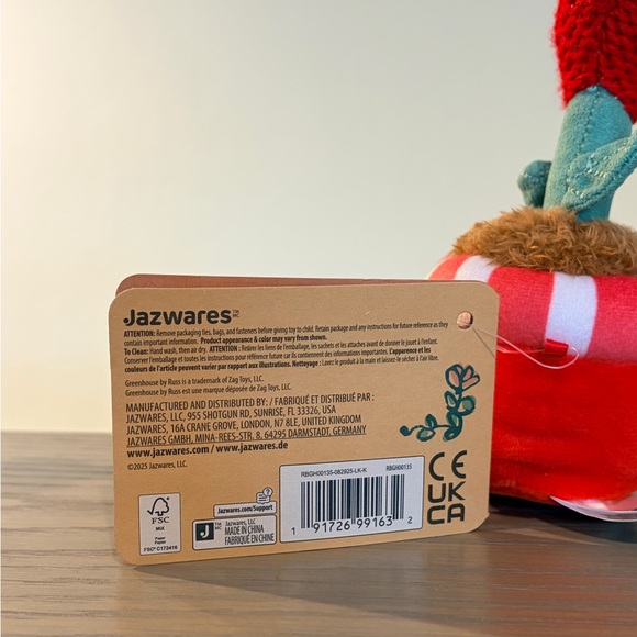 🌱 Greenhouse By Russ Emmy Heart Flower Valentines Day ❤️ Mini 6” Plant BNWT - Picture 7 of 8